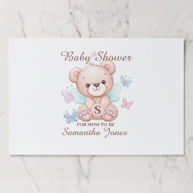 Bloc De Hojas Placemat personalizado para almohadillas de papel  (Anverso)