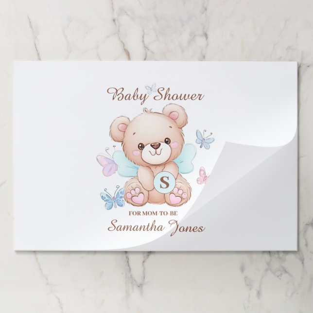 Bloc De Hojas Placemat personalizado para almohadillas de papel  (Plegada)