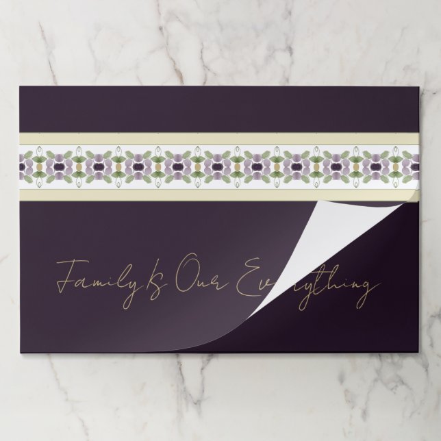 Bloc De Hojas Placemáticas De Cañón Y Papel Verde (Plegada)