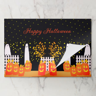 Bloc De Hojas Placemáticas de papel de Halloween