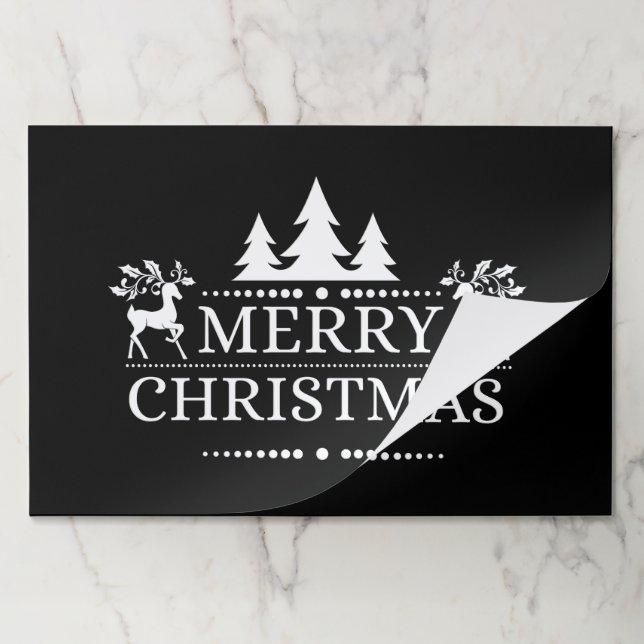 Bloc De Hojas Placemáticas de papel de vacaciones (Plegada)