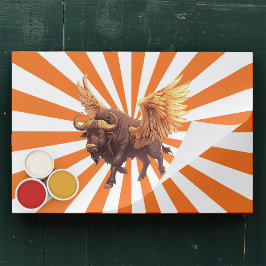 Bloc De Hojas Placemáticas de papel desgarrador de las alas de b