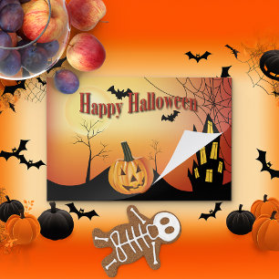 Bloc De Hojas Placemáticas de papel lacrimógeno de Jack O' Lante