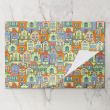 Placemáticas de papel para Fiestas de la nueva cas