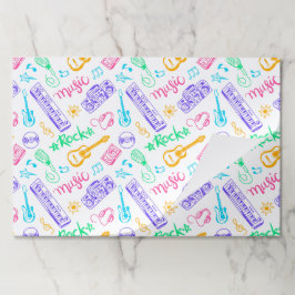 Bloc De Hojas Placemats de papel de la fiesta de cumpleaños de l