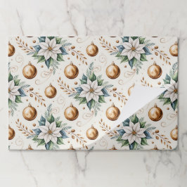 Bloc De Hojas Placemats de papel de Navidades albañiles