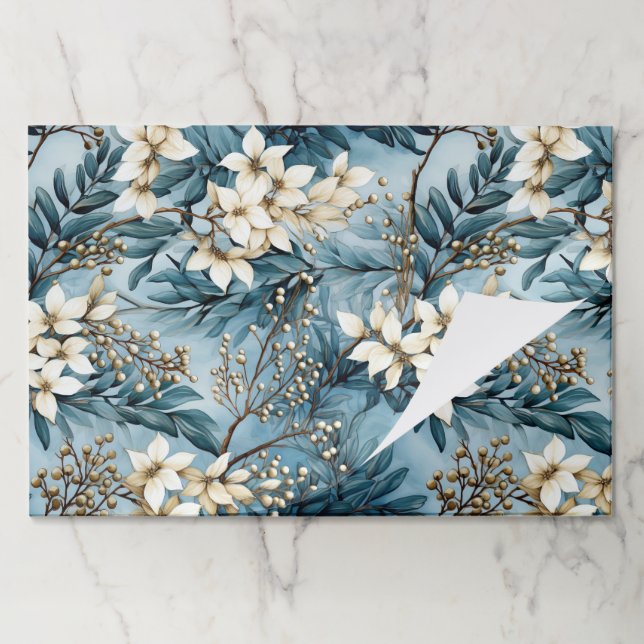 Bloc De Hojas Placemats de papel de Navidades albañiles (Plegada)