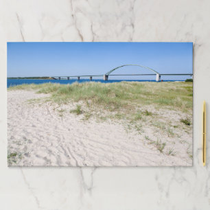 Bloc De Hojas Puente del Cinturón de Fehmarn