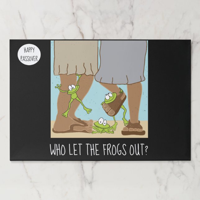 Bloc De Hojas Ranas de la Pascua fuera (Anverso)