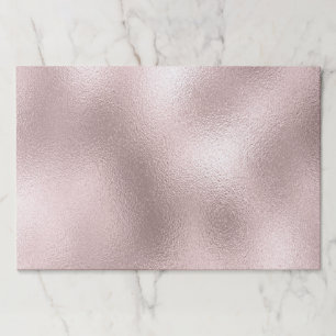 Bloc De Hojas Relieve metalizado rosa dorado Rosa estuche de pap