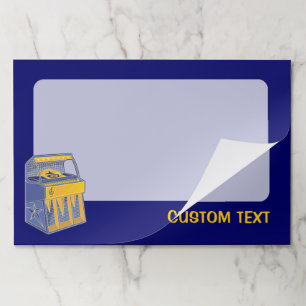 Bloc De Hojas Retro Jukebox