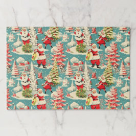 Bloc De Hojas Retro Santa Wonderland 2