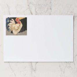 Bloc De Hojas Rooster blanco