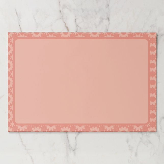 Bloc De Hojas rosa moderno (Anverso)