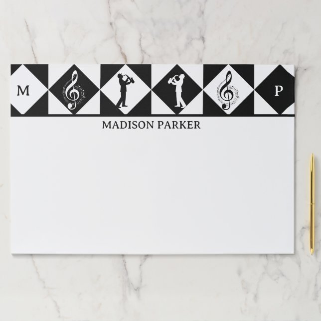 Bloc De Hojas Rótulos musicales (In situ)