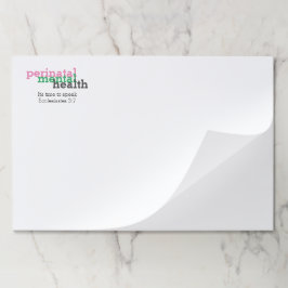 Bloc De Hojas Salud mental | CONCIENCIACIÓN PERINATAL