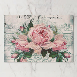 Bloc De Hojas shabby chic, desoupage, victoriano, moda francesa,
