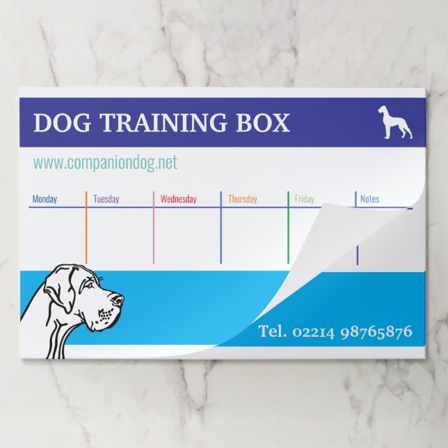 Bloc De Hojas Shepherd Dog  Paper Pad (Plegada)