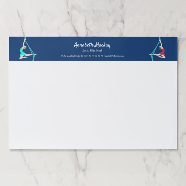 Bloc De Hojas Sillas aéreas (Anverso)