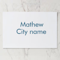 simple letra inicial monograma añada su nombre