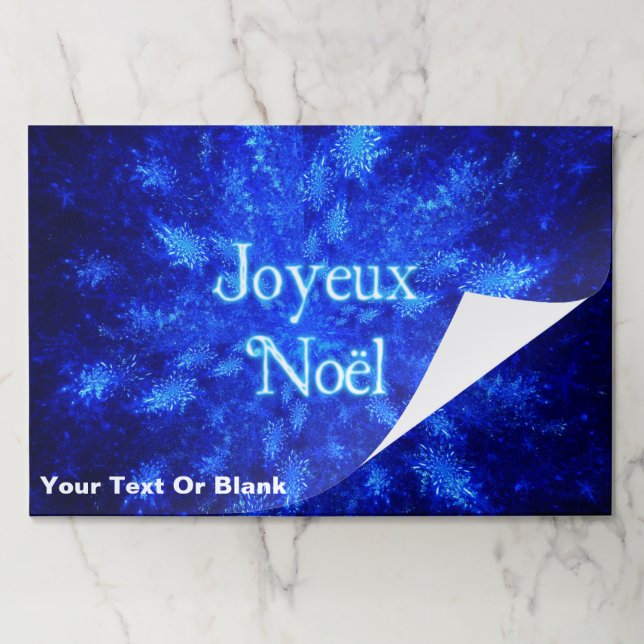 Bloc De Hojas Snowburst - Joyeux Noё l (Plegada)