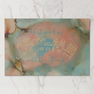 Bloc De Hojas Sombras de color de la plastificación de la pascua