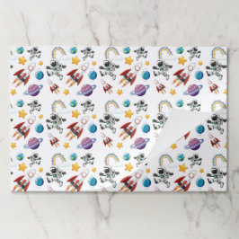 Bloc De Hojas Space Paper Placemats