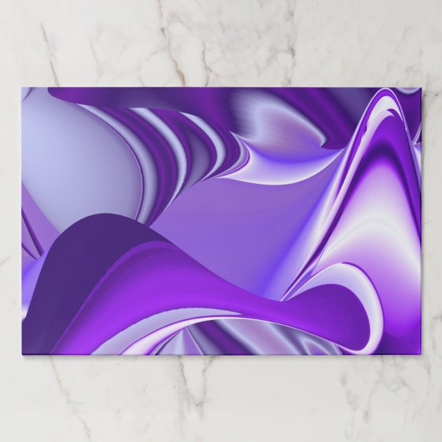 Bloc De Hojas Sueños del arcoiris de flores moradas (Anverso)