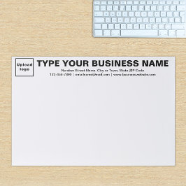 Bloc De Hojas Textos Negros Empresariales Que Se Dirigen A Grand