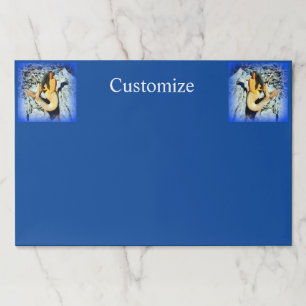 Bloc De Hojas Thunder_Cove, sirena de pelo negro