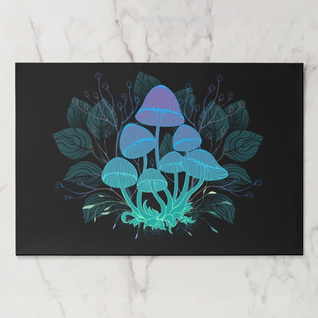 Bloc De Hojas Toadstools en Bushes (Anverso)