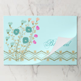 Bloc De Hojas Un diseñador artístico floral