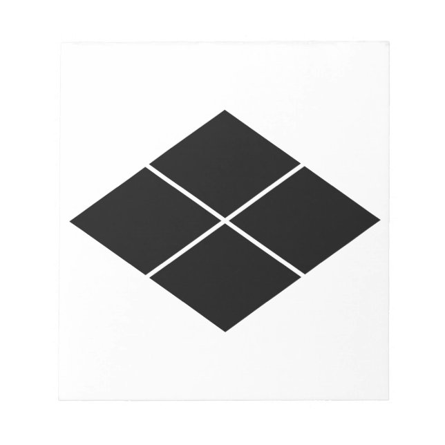 BLOC DE NOTAS 武田菱 (Frente)