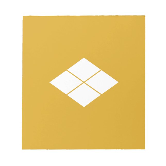 BLOC DE NOTAS 武 田 菱 (Frente)