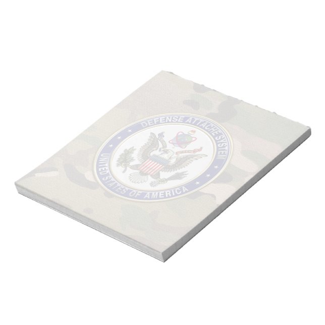 Bloc De Notas [100] Emblema del sistema adjunto de defensa (DAS) (Lado Izquierdo)