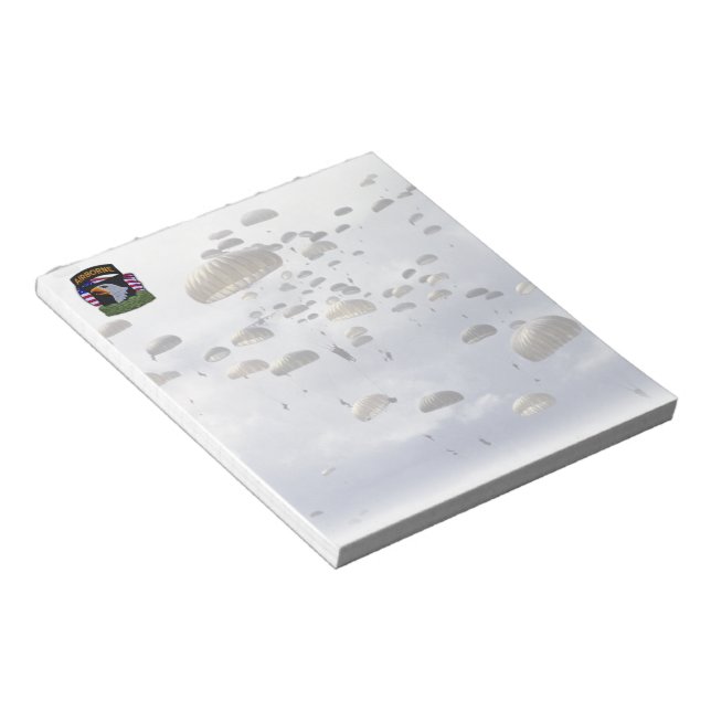 Bloc De Notas 101ª división aérea fort campbell vets Notepad (Lado Derecho)