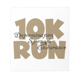 Bloc De Notas 10K Run Tan Sports Running