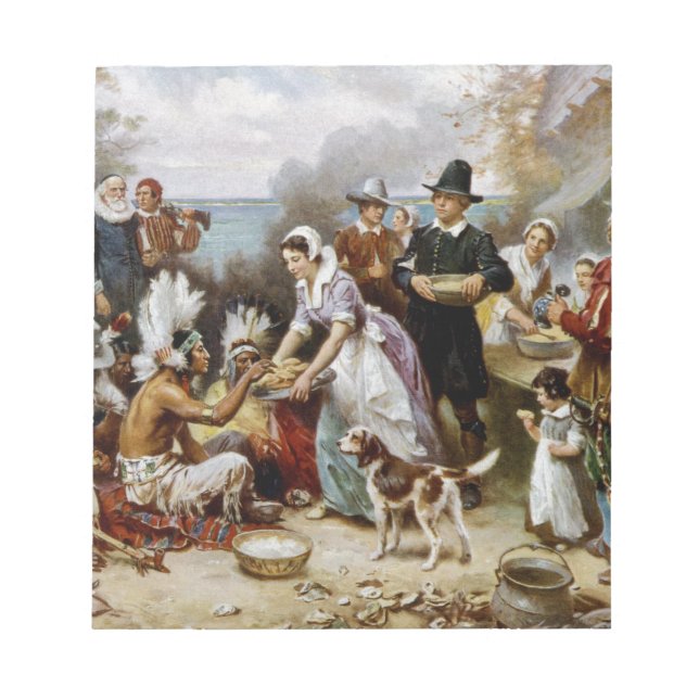 Bloc De Notas 1.ª acción de gracias (Frente)