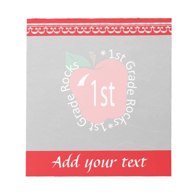 Bloc De Notas 1.ᵉʳ Rock de los profesores universitarios (Frente)