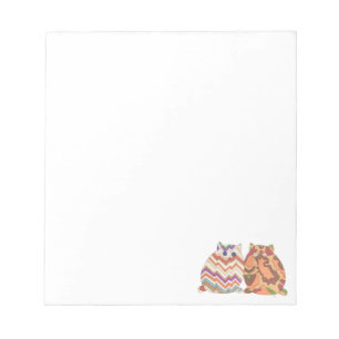 Bloc De Notas 2 Gatos Grasos #1 Notepad