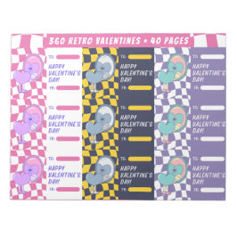 Bloc De Notas 360 Notepad Retro San Valentín fuera