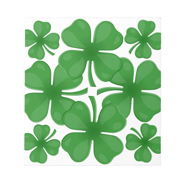 Bloc De Notas 4 trébol de hojas (Frente)