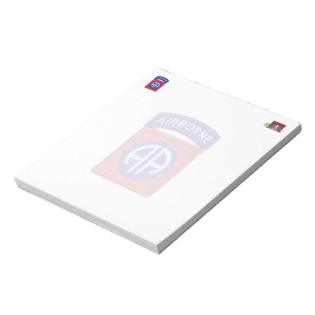 Bloc De Notas 82.ª división aérea vietnam parche Notepad (Lado Izquierdo)