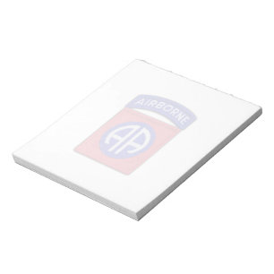 Bloc De Notas 82.º parche de veteranos de vuelo Notepad