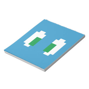 Bloc De Notas 8 bits Pixel Manga Green Eyes