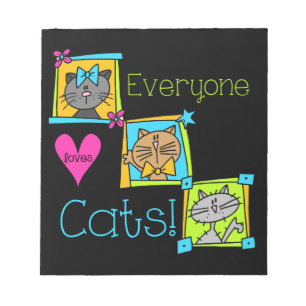 Bloc De Notas A todos les gustan los gatos