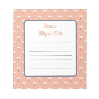 Bloc De Notas Abi print Mitzvah Notes