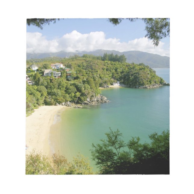 Bloc De Notas Able Tasman NP, Nelson, Nueva Zelanda. Los muchos (Frente)