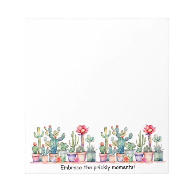 Bloc De Notas Abordar Los Momentos Rápidos (Frente)