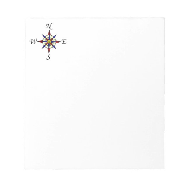 Bloc De Notas Abrújula náutica (Frente)